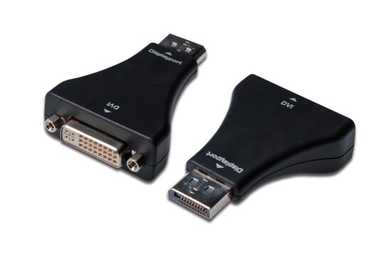 Digitus DisplayPort til DVI-I Adapter - 2560x1600 - Svart