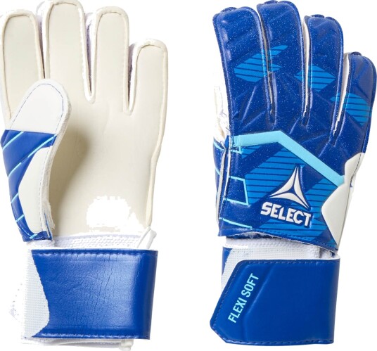 SELECT 44 Flexi Soft v25 Keeperhansker Barn Blå 3