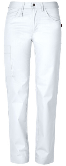 Smila Workwear Nina-bukse for kvinner, hvit, 1 stk ,SBG-70274-01 5XL