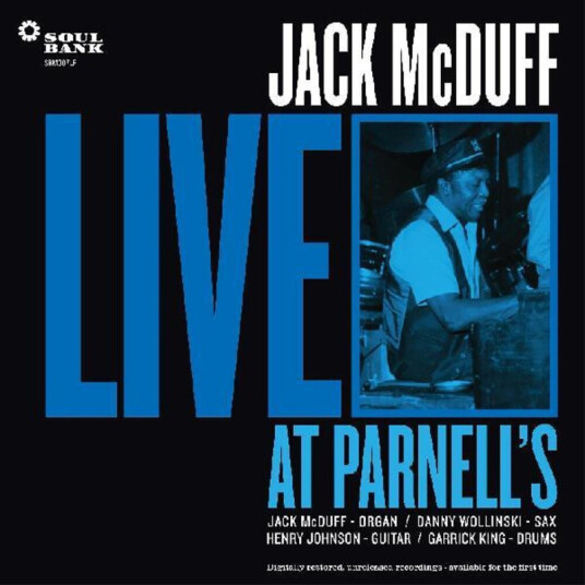 Jack McDuff Live At Parnell's CD