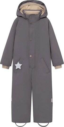 MINI A TURE Matwanni Fleece Lined Snowsuit. Grs PLUM KITTEN 134