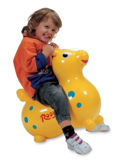 Gymnic Hoppedyr Hest Rody Gul