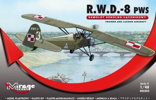 Mirage R.W.D. 8 PWS Modellfly Byggesett 1:48