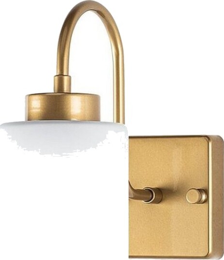 Vegg lampe Yalara Hvit / Gull - Hvit / Gull