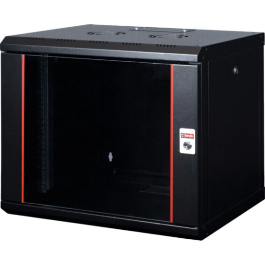 Lande Veggskap Sort 9U B600xD450xH505 - 6956173 Lande Veggskap Sort 9U B600xD450xH505 - 6956173