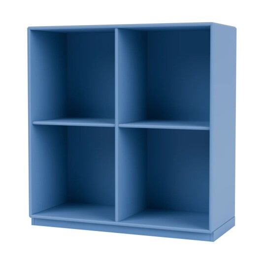 Montana SHOW hylle 69,6 x 69,6 cm, sokkel 3 cm 154 Azure