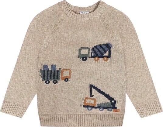 Hust and Claire Genser   Strikk   HcPelle   Beige Melange   Hust and Claire   2 år (92)   Genser
