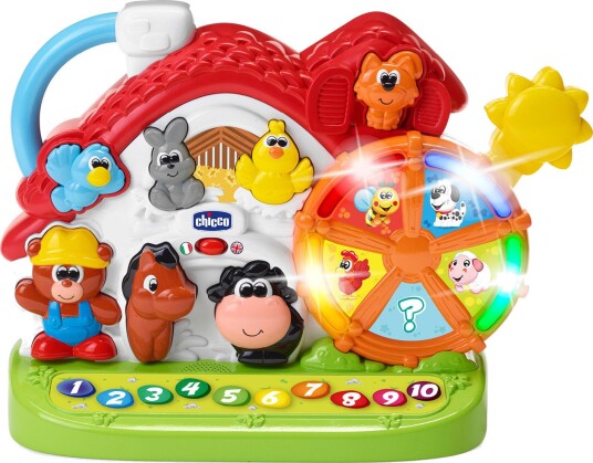 Chicco Snakkende Bondegård Polsk/Engelsk Babyleke 1-4 År Flerfarget