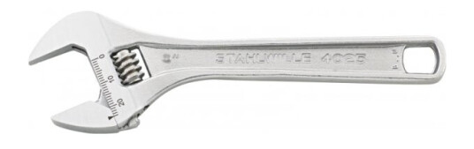 Stahlwille 4025 8, Kromvanadiumstål, Rustfritt Stål, 4,5,6,7,8,9,10,11,12,13,14,15,16,17,18,19,20,21,22,23,24,25,26,27,28,30 Mm, 20,7 Cm, 310 G, 1 Stykker