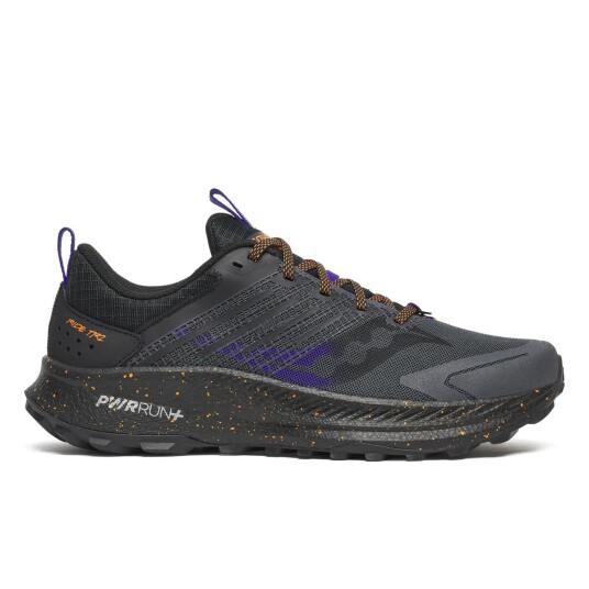 Saucony Men"s Ride Tr2 Carbon/black 10 Saucony Men"s Ride Tr2 Carbon/black 10