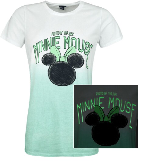 Mickey Mouse Disney T-skjorte Minnie S til 3XL Damer Mickey Mouse Disney T-skjorte Minnie S til 3XL Damer