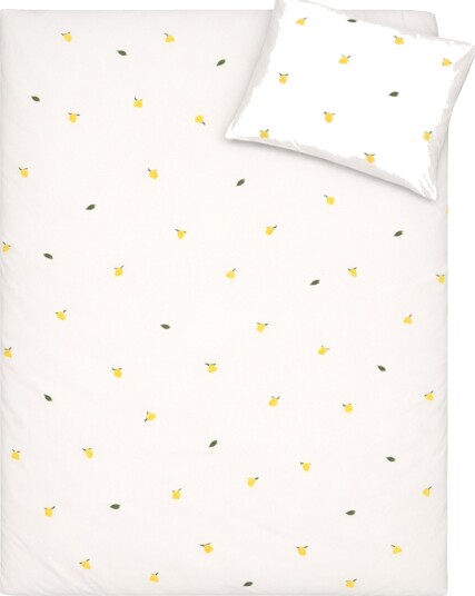 BrandMac Bed Linen "By Mats" Lemons 70X100 40X45 Cm Cream 70X10040X45CM