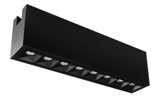 Zip Inspire 300 8 lys 900lm 3000K Ra 98 Faseavsnitt 15W LED Svart Zip Inspire 300 8 lys 900lm 3000K Ra 98 Faseavsnitt 15W LED Svart
