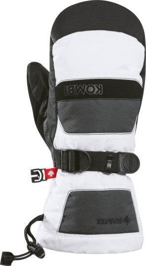Kombi Women's Royal GORE-TEX Mittens M, Ashphalt/White