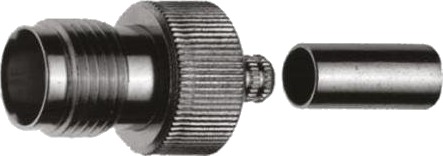 Telegärtner J01011r0003 Tnc 50 O Grå