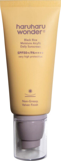 Haruharu Wonder Black Rice Fuktighetsgivende Solkrem SPF 50 Lotion 50 ml