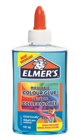 Elmer's Translucent lim, blå, 147ml