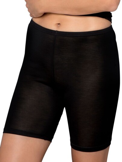 Lady Avenue Pure Silk Jersey Short Leggings XL