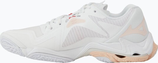 Mizuno Wave Lightning Z8 Dame White/Aleutian/Cloud Pink 39