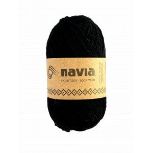 Navia Sokkegarn 506 Sort Navia Sokkegarn 506 Sort