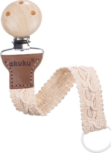 Akuku A0715 Smokkelenke Bomull Ecru