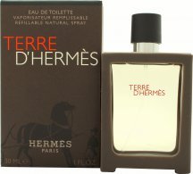 Hermès Terre d'Hermès Eau de Toilette 30ml for Herre - Treaktige Noter Hermès Terre d'Hermès Eau de Toilette 30ml for Herre - Treaktige Noter