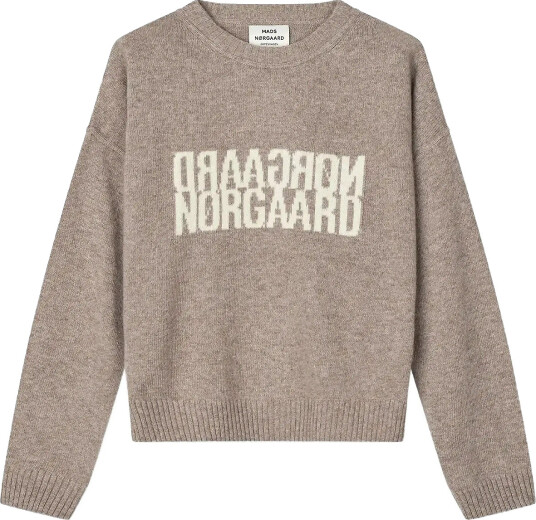 Mads Nørgaard Yota Knit Tilona Sweater - Beige - L