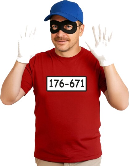 Netshirt B-gjengen Karneval Sett X-Large 71699-C-4 Netshirt B-gjengen Karneval Sett X-Large 71699-C-4