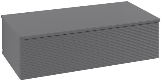 Villeroy & Boch Villeroy & Boch Antao Sideskap 100x50x26,8 cm m/lys Antrasitt Matt Villeroy & Boch Villeroy & Boch Antao Sideskap 100x50x26,8 cm m/lys Antrasitt Matt
