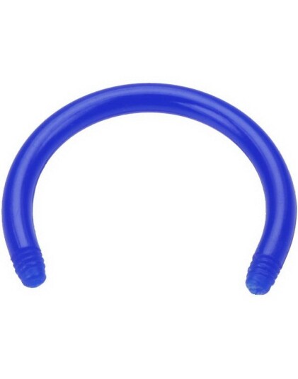 Utgått 6 x 12 mm Rund Blå Bioplast stenger
