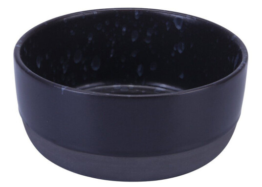 Aida Raw skål Ø13,5 cm sort med prikker Aida Raw skål Ø13,5 cm sort med prikker