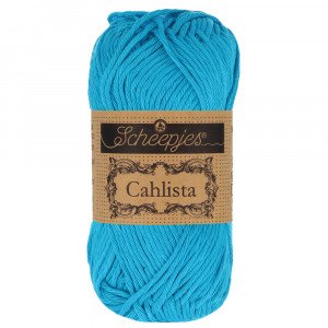 Scheepjes Cahlista Garn Unicolor 146 Vivid Blue Scheepjes Cahlista Garn Unicolor 146 Vivid Blue