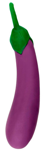 Gemüse The Eggplant Dildovibrator - Lilla Gemüse The Eggplant Dildovibrator - Lilla