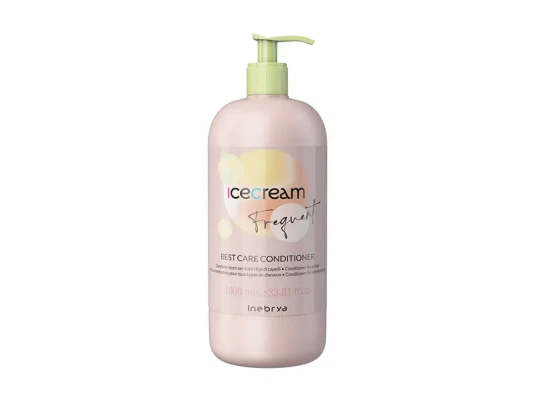 Inebrya_Ice Cream Frequent Best Care Profesjonell Hårbalsam 1000Ml Inebrya_Ice Cream Frequent Best Care Profesjonell Hårbalsam 1000Ml