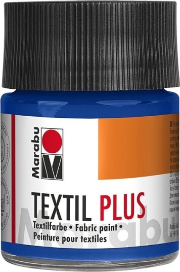Marabu 17150005055 Ultramarine Tekstil Maling Væske 50 Ml 1 Stykker