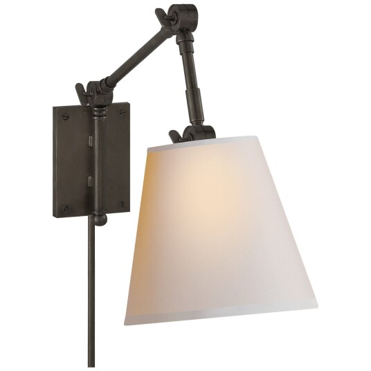 Graves vägglampa brons Graves vägglampa brons