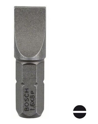 Bosch S Bits S1,6x8,0 3-pakn. 25mm