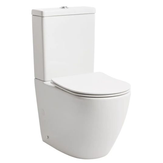 Lavabo Studio BTW Gulvstående Toalett 62x36 cm, m/slim sete, Hvit Lavabo Studio BTW Gulvstående Toalett 62x36 cm, m/slim sete, Hvit