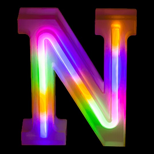 Out of the Blue LED Bokstav Neon - Bokstav N Out of the Blue LED Bokstav Neon - Bokstav N