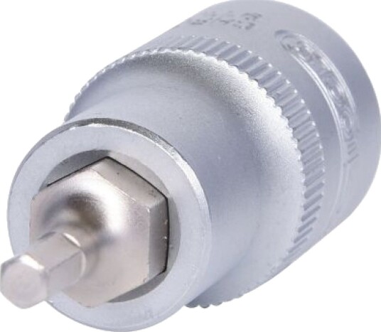 Ks Tools 911.1304, Stikkontakt, 1/2", Metrisk, 1 Hoder, 4 Mm, Kromvanadiumstål
