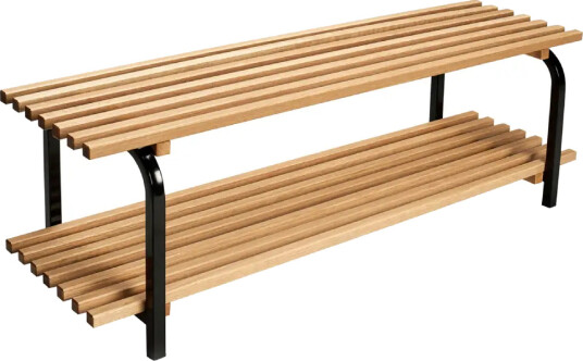 Essem Design Sara Skohylle fristående 100 cm Eik Sort
