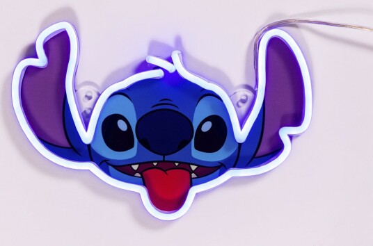 Yellowpop Disney Stitch Dekorfigur Led Hvit