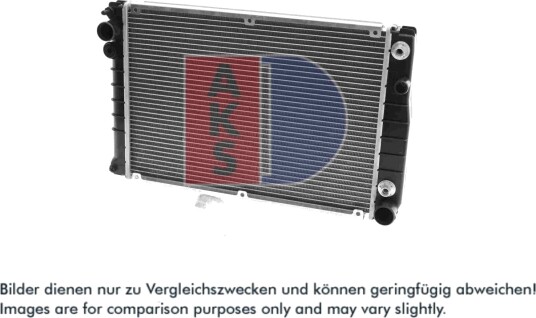 AKS DASIS 170130N Radiator motorkjøling AKS DASIS 170130N Radiator motorkjøling