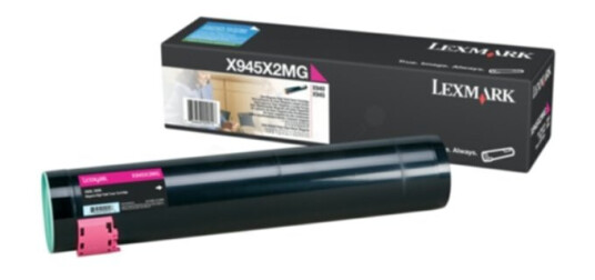 Lexmark X945X2MG Tonerkassett magenta 22.000 sider