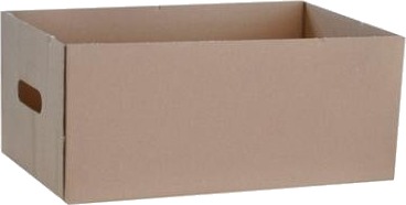 Papkasse Med Hank 380X245x165 Mm Bundt Á 20 Stk.