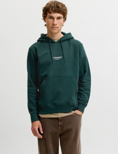 Jack & Jones Jjesoho Sweat Hood Noos Green S