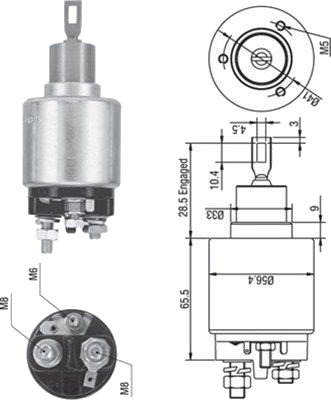 MAGNETI MARELLI 940113050271 Innslag, starter