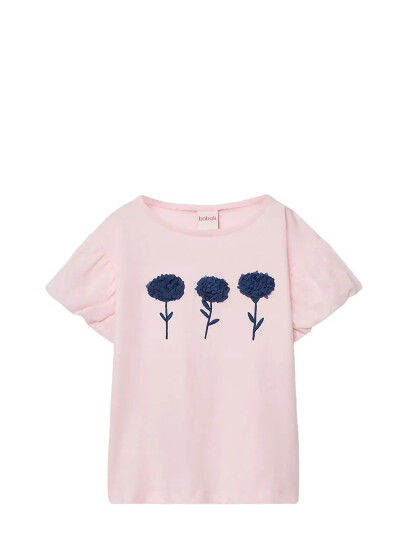 Boboli Combined T Shirt For Girl Bci Pink 98 Boboli Combined T Shirt For Girl Bci Pink 98