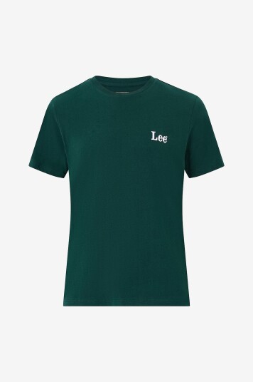 Lee   T skjorte SS Small Logo Tee   Grønn