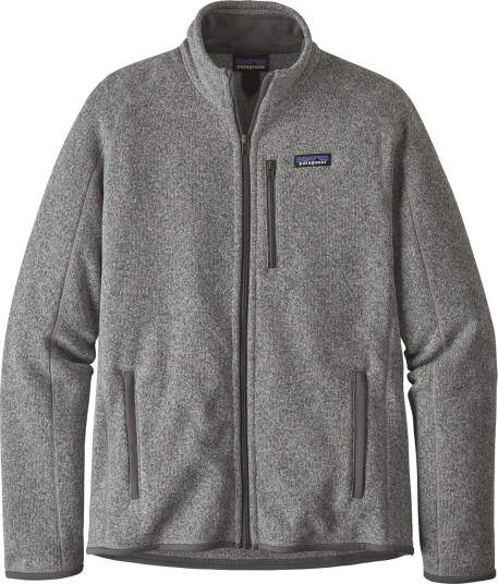 Patagonia Men's Better Sweater Fleece Jacket Grå S Man Patagonia Men's Better Sweater Fleece Jacket Grå S Man